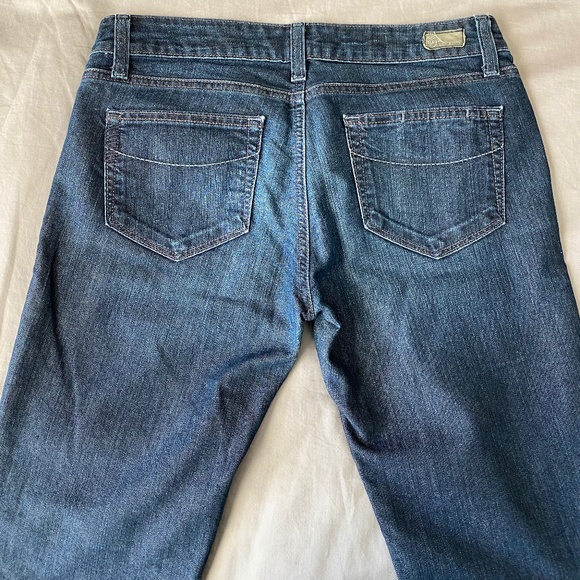 PAIGE Blue Heights Lowrise Skinny Jeans - Picture 5 of 6